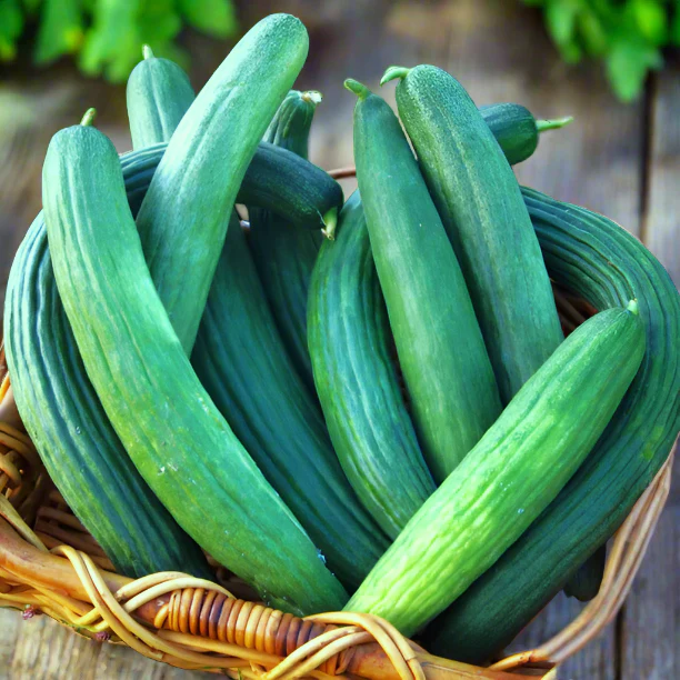 Metki Dark Green Armenian Cucumber - Image 4